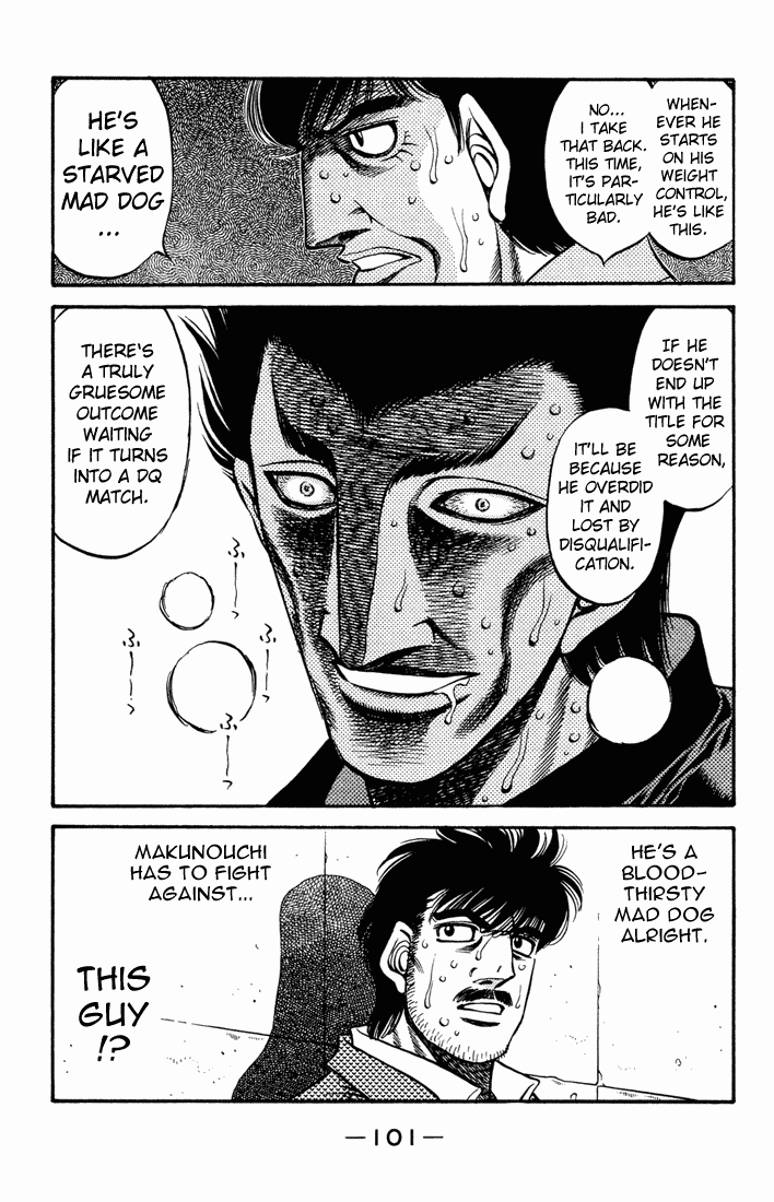 Hajime no Ippo Chapter 477.2 page 19 - Chapter 477 v2 : The Dempsey's Evolution