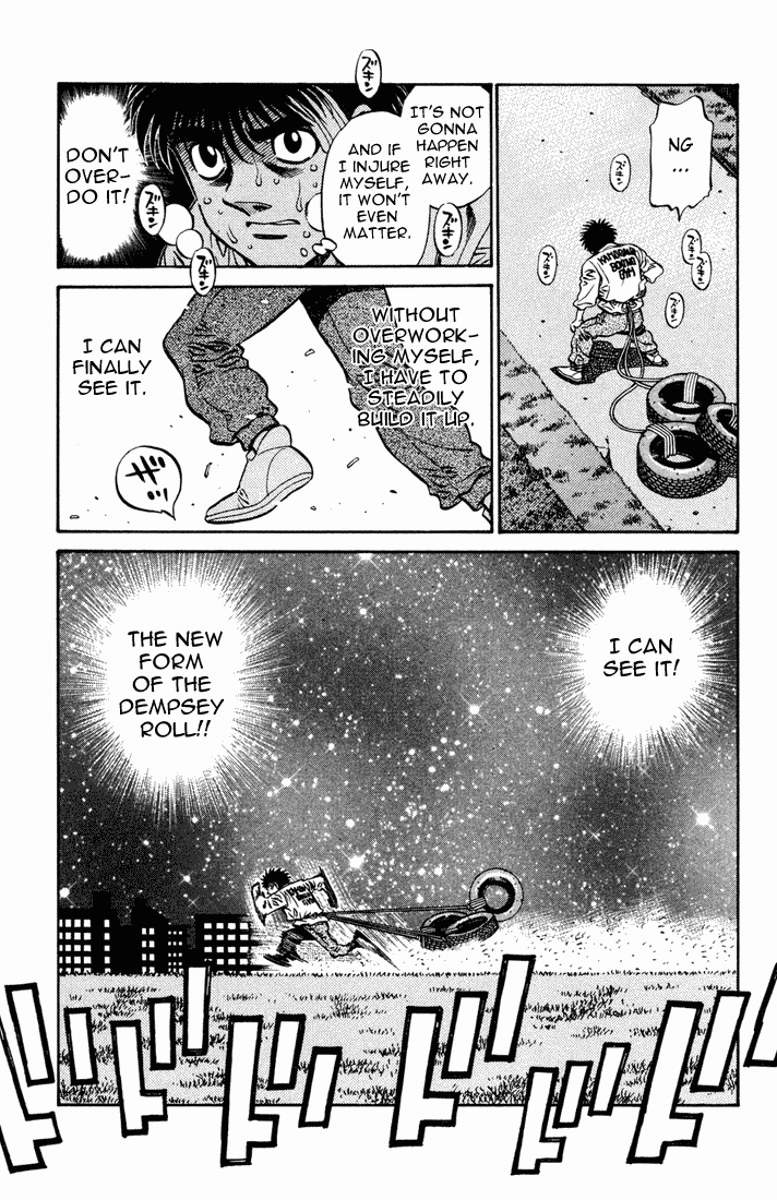 Hajime no Ippo Chapter 477.2 page 5 - Chapter 477 v2 : The Dempsey's Evolution