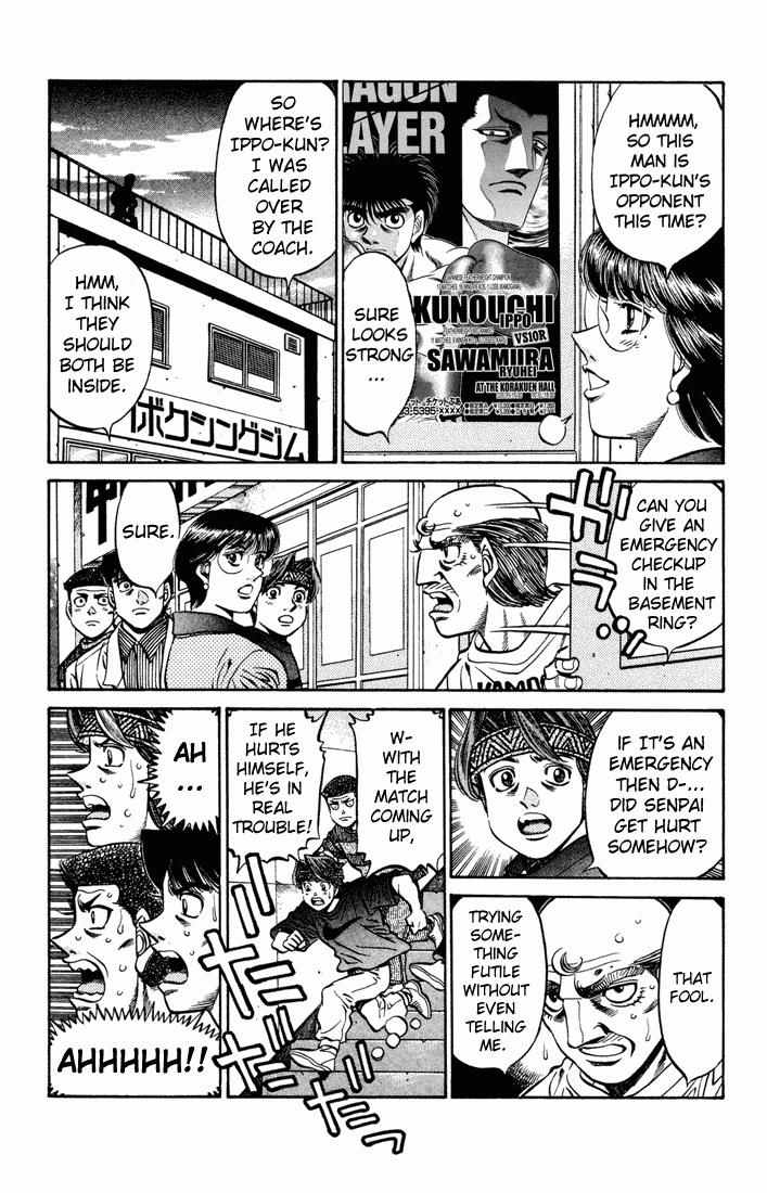 Hajime no Ippo Chapter 477.2 page 9 - Chapter 477 v2 : The Dempsey's Evolution