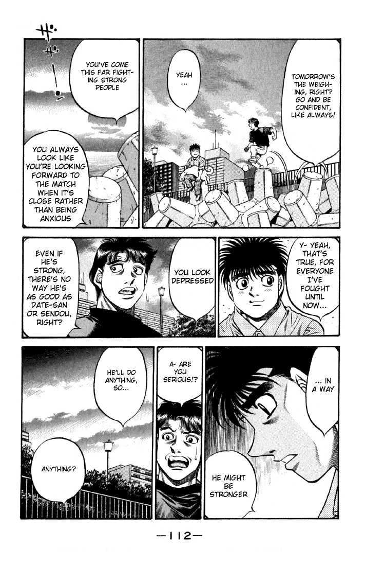 Hajime no Ippo Chapter 478 page 10 - Chapter 478 : The face of determination