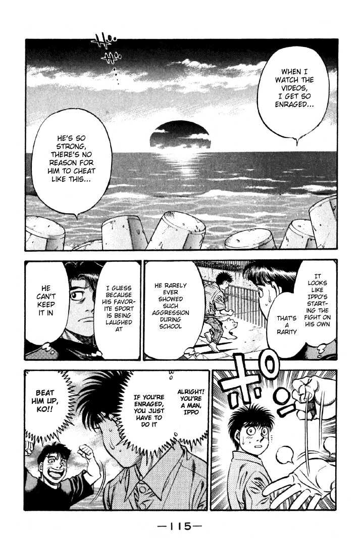 Hajime no Ippo Chapter 478 page 13 - Chapter 478 : The face of determination
