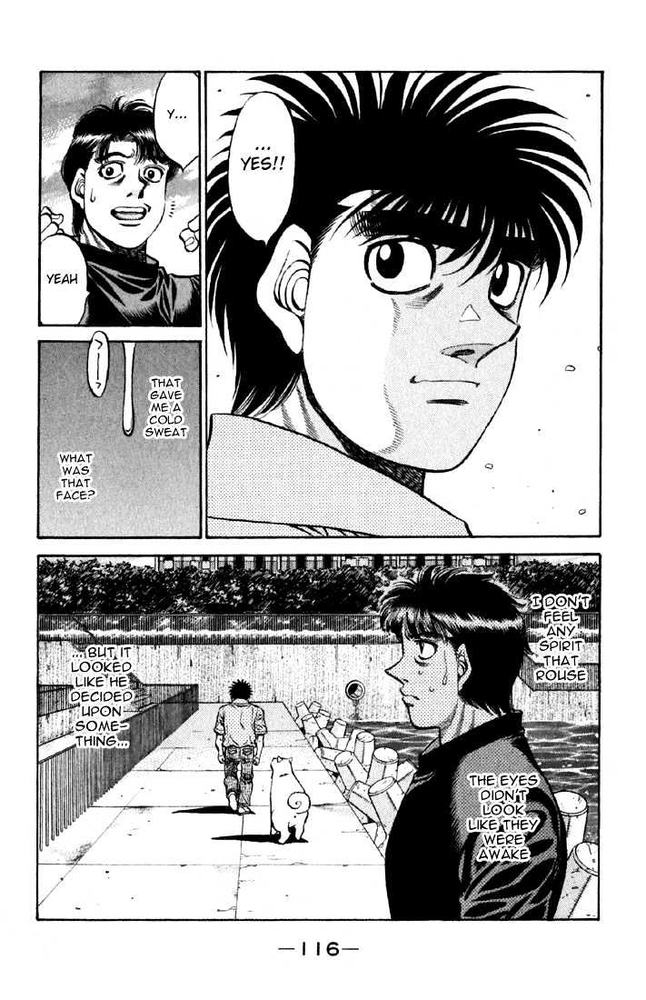 Hajime no Ippo Chapter 478 page 14 - Chapter 478 : The face of determination