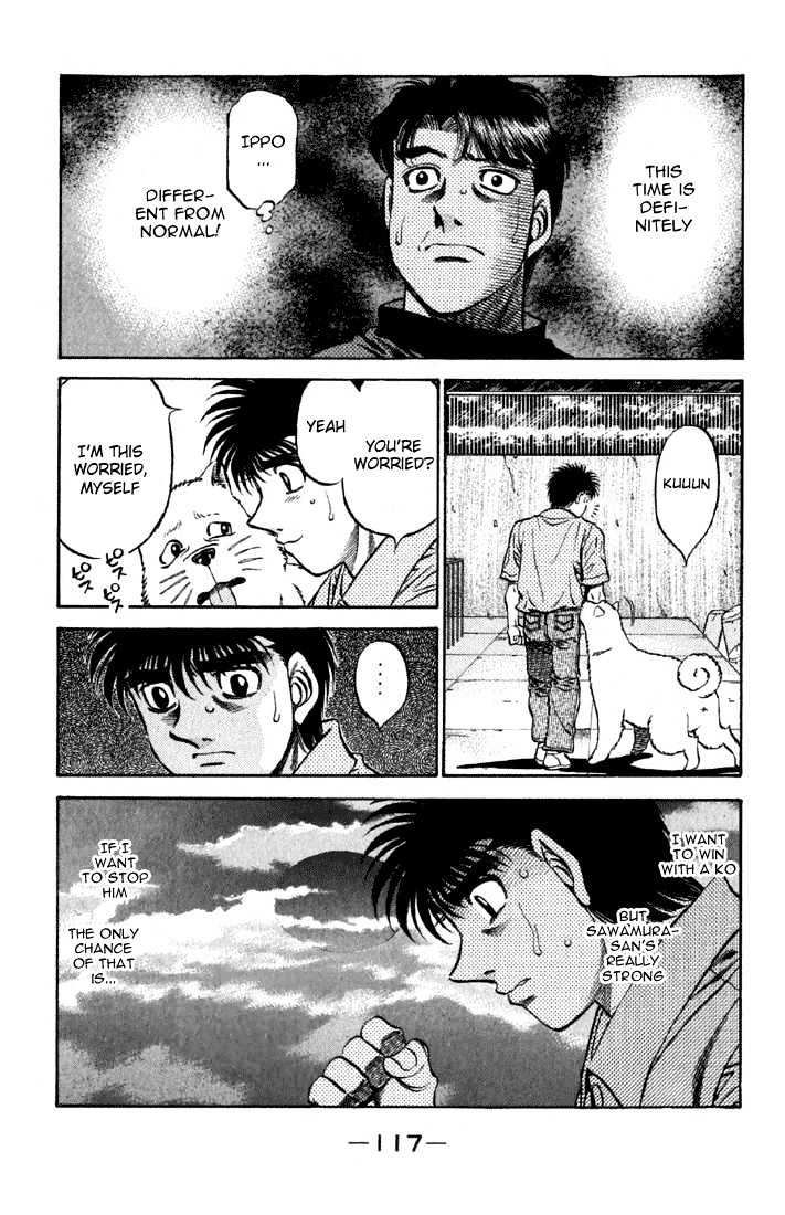 Hajime no Ippo Chapter 478 page 15 - Chapter 478 : The face of determination