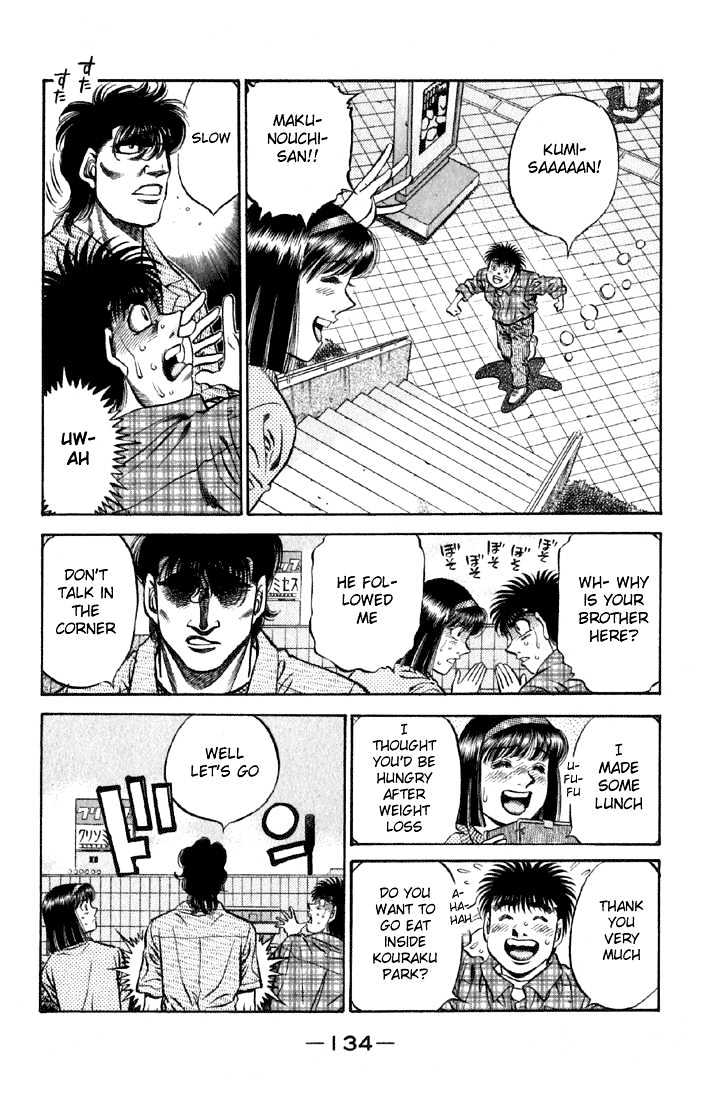 Hajime no Ippo Chapter 479 page 12 - Chapter 479 : In the ring
