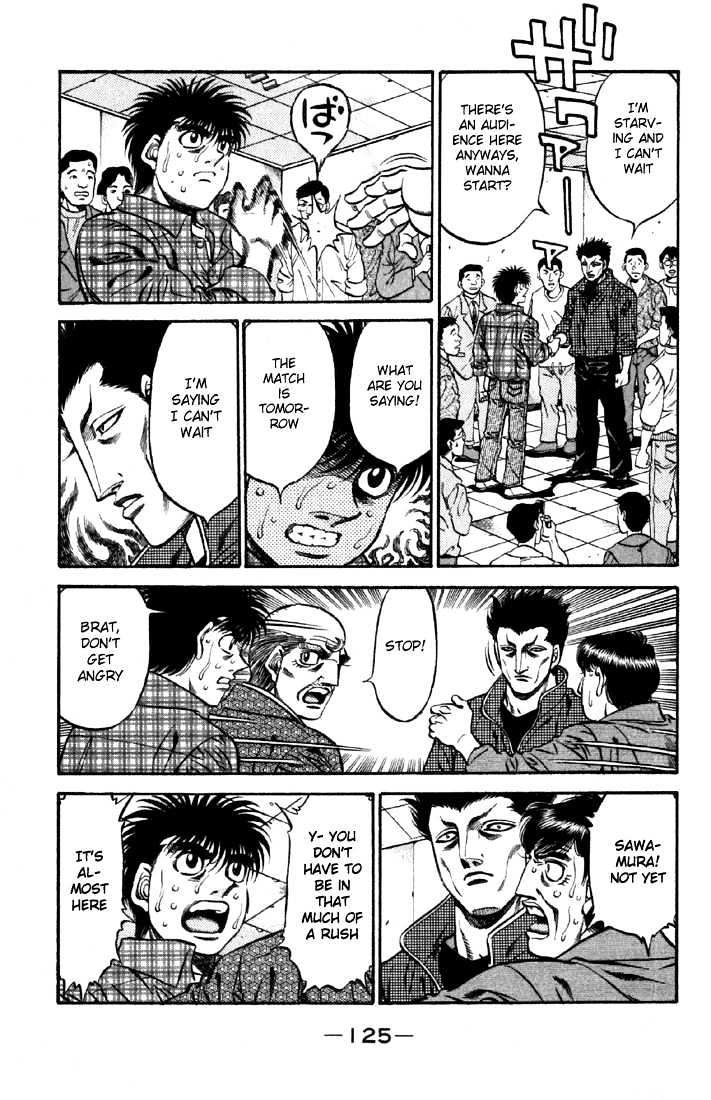 Hajime no Ippo Chapter 479 page 3 - Chapter 479 : In the ring