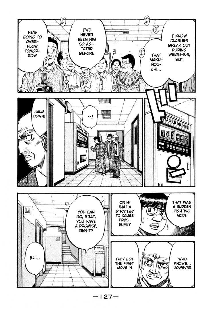Hajime no Ippo Chapter 479 page 5 - Chapter 479 : In the ring