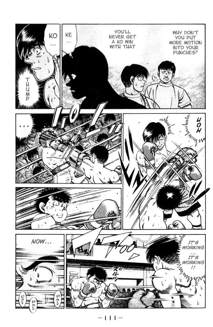 Hajime no Ippo Chapter 48 page 10 - Chapter 48 : The Easily Dangerous Situation