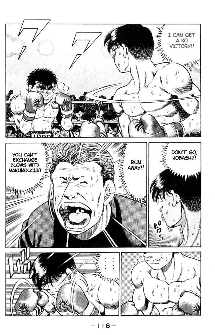 Hajime no Ippo Chapter 48 page 15 - Chapter 48 : The Easily Dangerous Situation