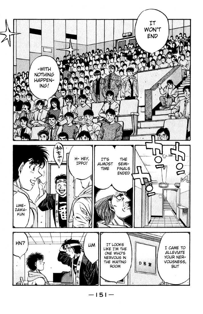 Hajime no Ippo Chapter 480 page 11 - Chapter 480 : Ippo with malaise