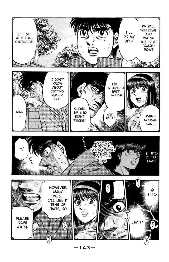 Hajime no Ippo Chapter 480 page 3 - Chapter 480 : Ippo with malaise