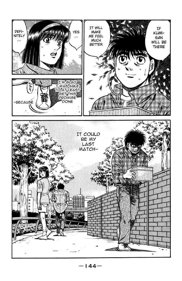 Hajime no Ippo Chapter 480 page 4 - Chapter 480 : Ippo with malaise
