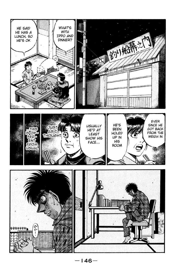 Hajime no Ippo Chapter 480 page 6 - Chapter 480 : Ippo with malaise
