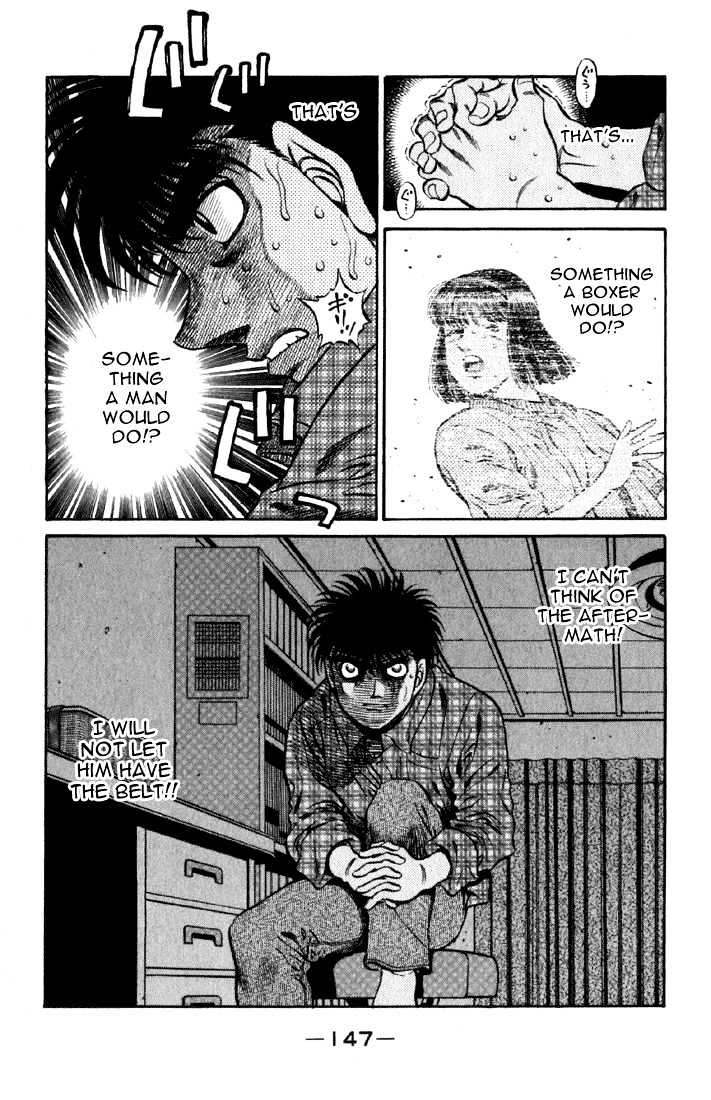 Hajime no Ippo Chapter 480 page 7 - Chapter 480 : Ippo with malaise