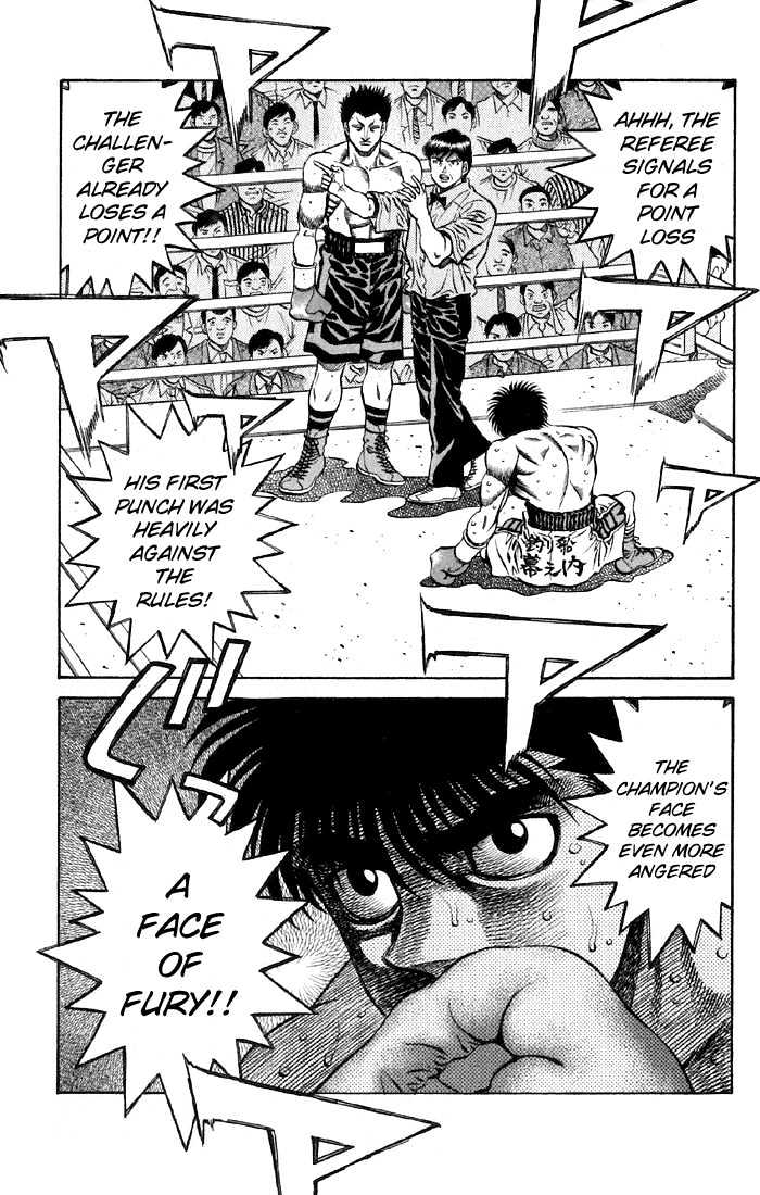 Hajime no Ippo Chapter 481 page 18 - Chapter 481 : The hero and the villain