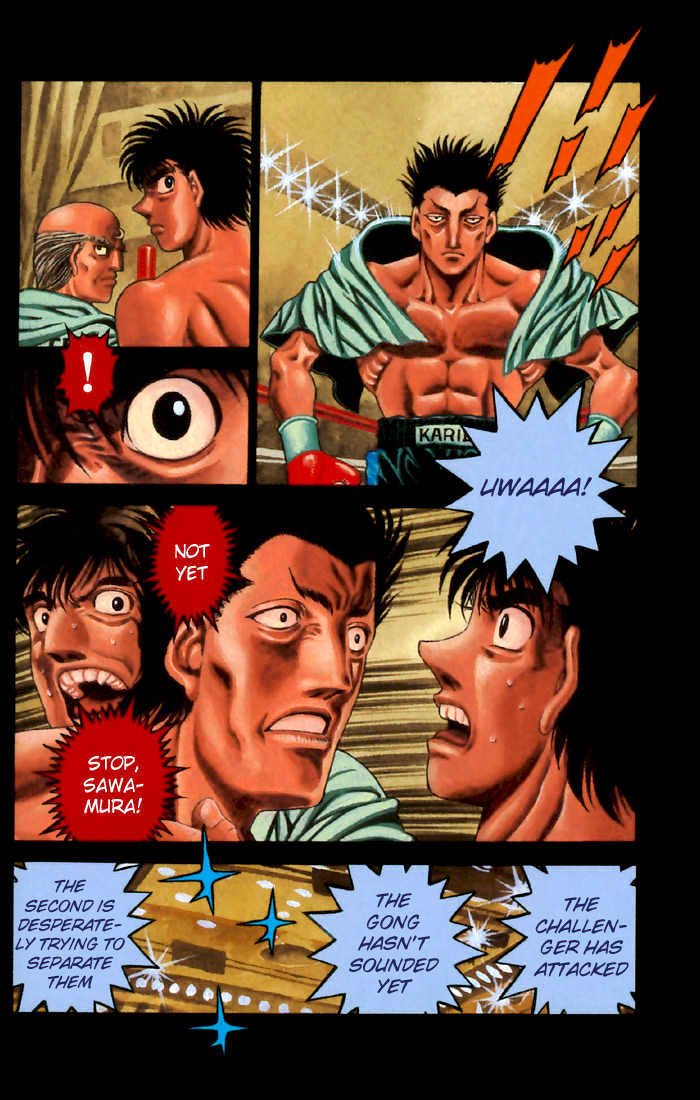 Hajime no Ippo Chapter 481 page 3 - Chapter 481 : The hero and the villain