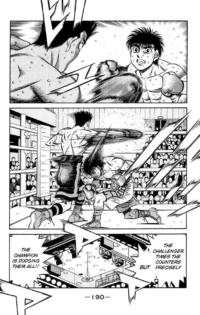 Hajime no Ippo Chapter 482 page 10 - Chapter 482 : Fists of fury