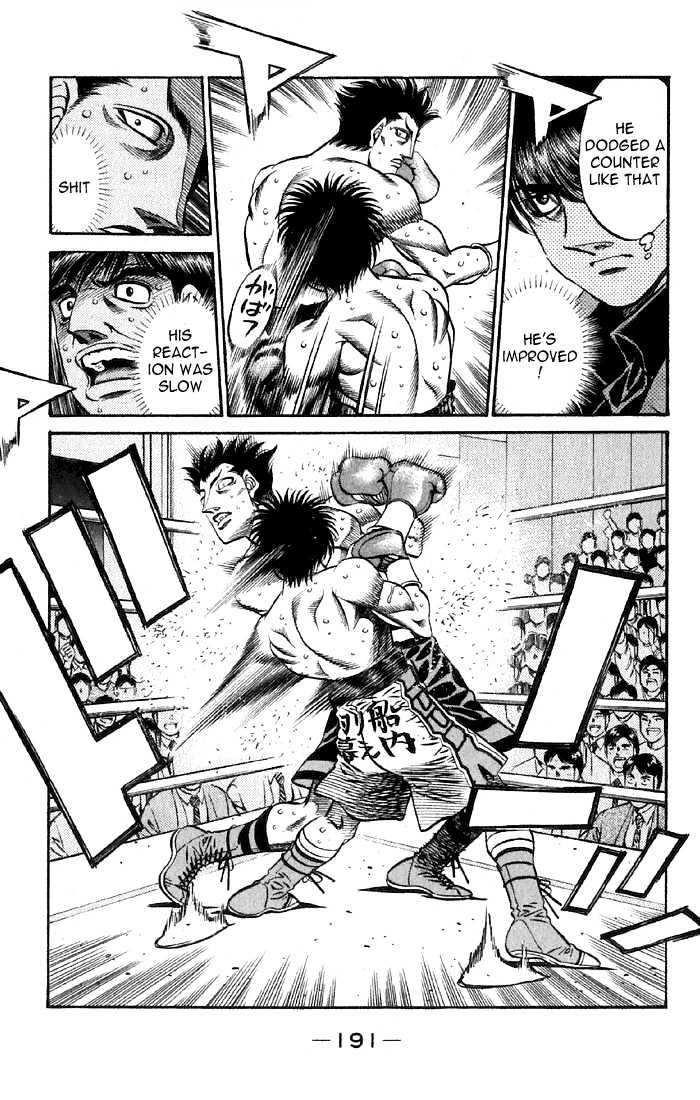 Hajime no Ippo Chapter 482 page 11 - Chapter 482 : Fists of fury