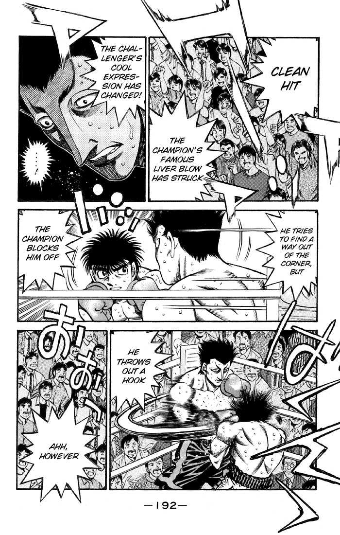 Hajime no Ippo Chapter 482 page 12 - Chapter 482 : Fists of fury