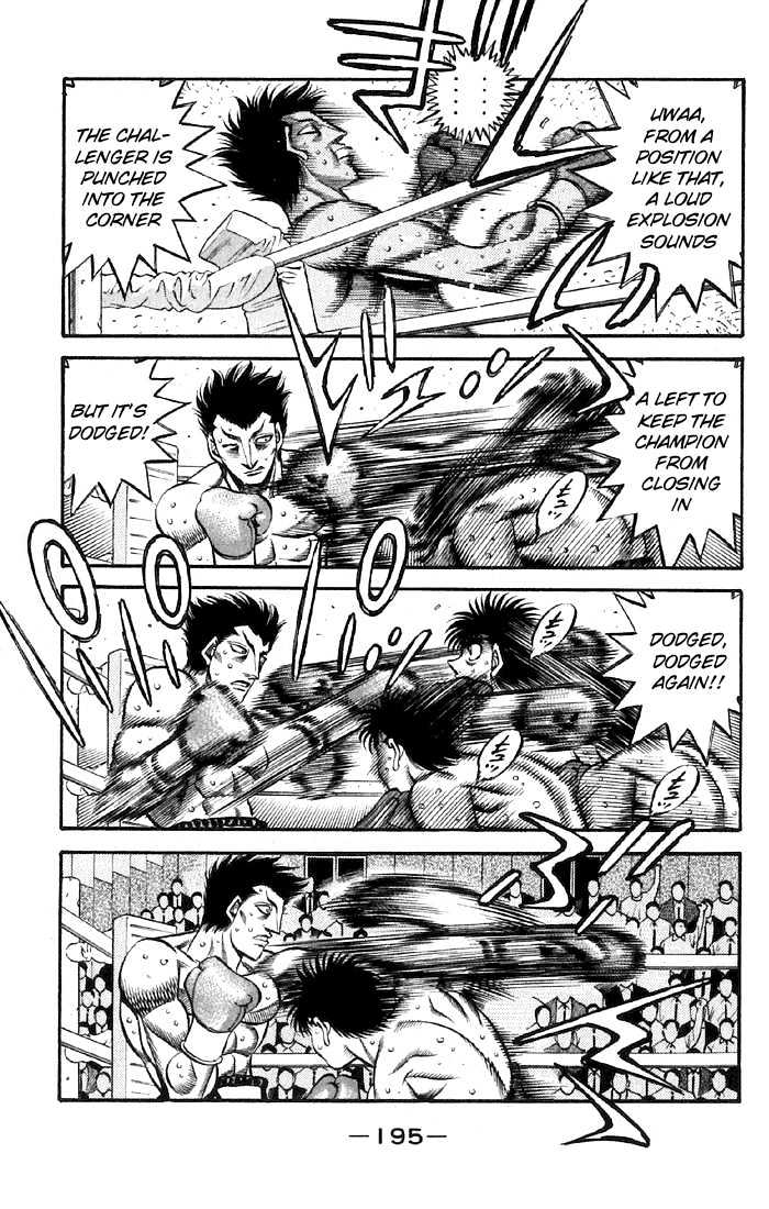 Hajime no Ippo Chapter 482 page 15 - Chapter 482 : Fists of fury