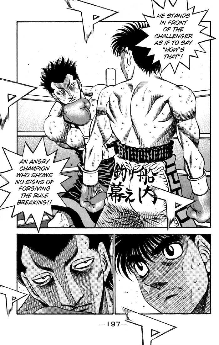 Hajime no Ippo Chapter 482 page 17 - Chapter 482 : Fists of fury