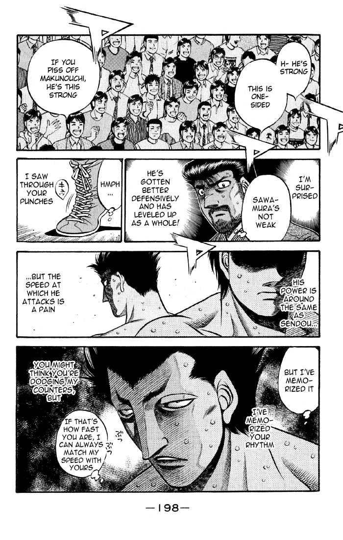 Hajime no Ippo Chapter 482 page 18 - Chapter 482 : Fists of fury