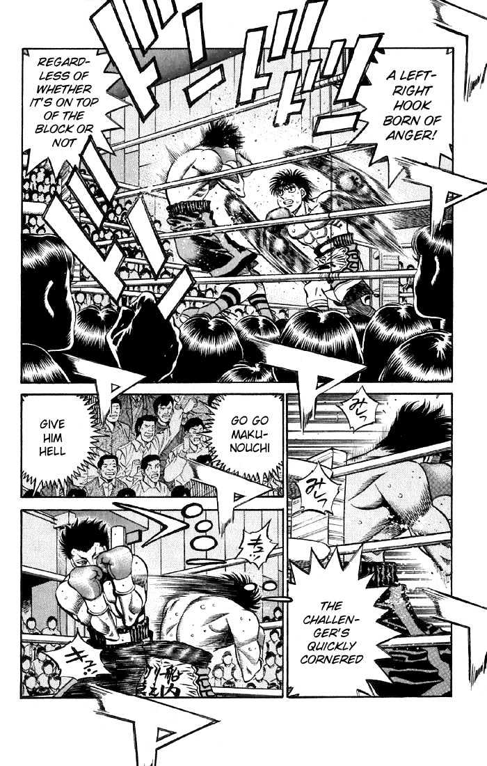 Hajime no Ippo Chapter 482 page 6 - Chapter 482 : Fists of fury