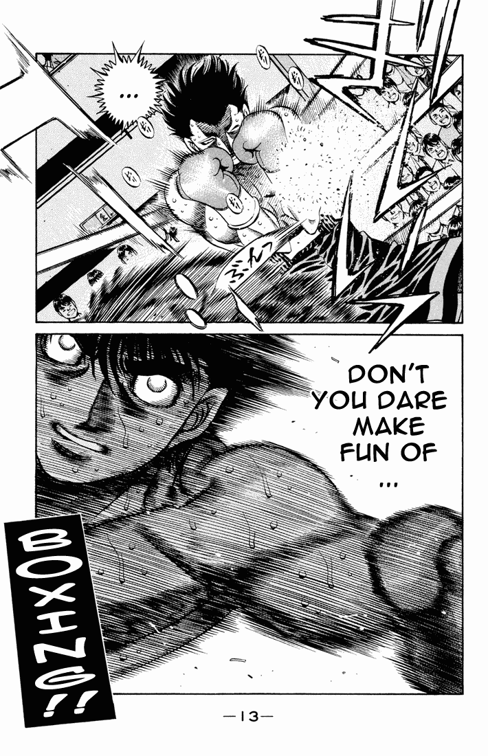 Hajime no Ippo Chapter 483.2 page 10 - Chapter 483 v2 : Sawamura's Miscalculation