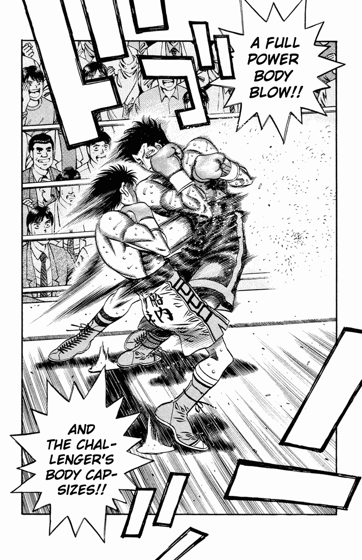 Hajime no Ippo Chapter 483.2 page 11 - Chapter 483 v2 : Sawamura's Miscalculation