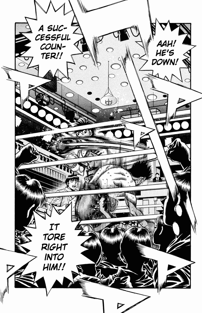 Hajime no Ippo Chapter 483.2 page 18 - Chapter 483 v2 : Sawamura's Miscalculation