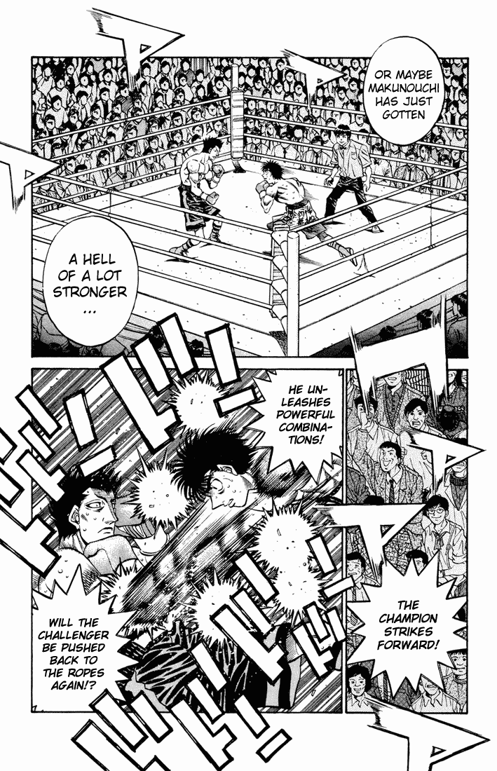 Hajime no Ippo Chapter 483.2 page 8 - Chapter 483 v2 : Sawamura's Miscalculation