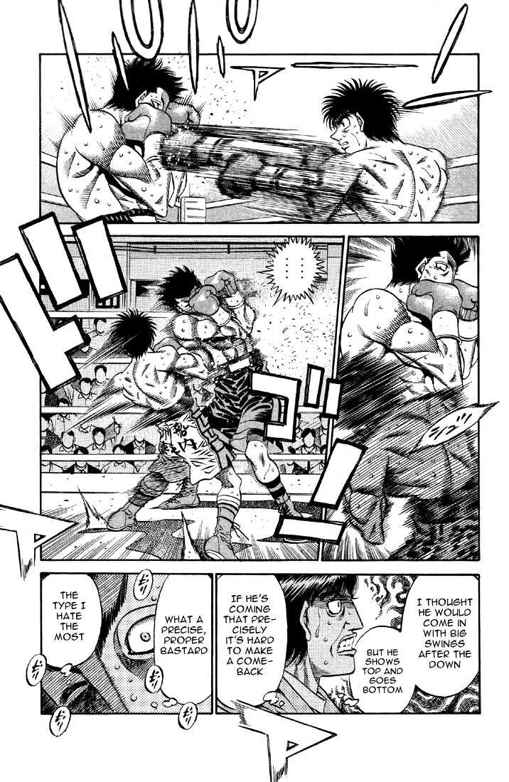 Hajime no Ippo Chapter 484 page 10 - Chapter 484 : The bold challenger
