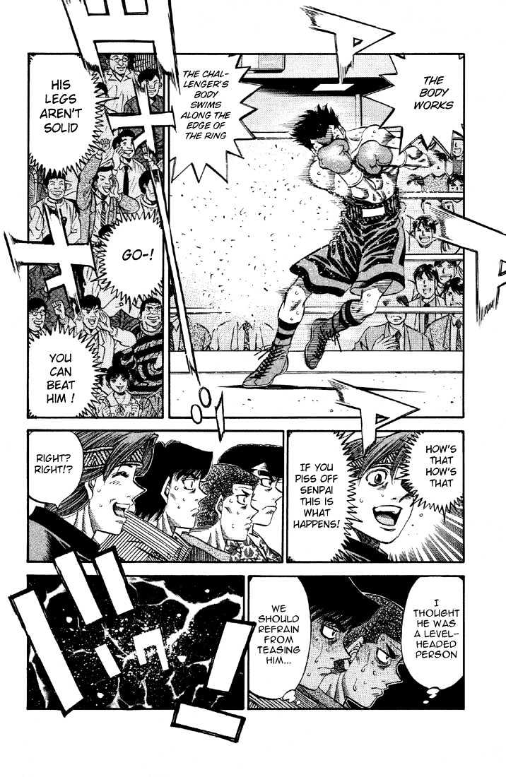 Hajime no Ippo Chapter 484 page 11 - Chapter 484 : The bold challenger
