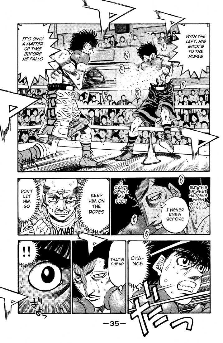 Hajime no Ippo Chapter 484 page 12 - Chapter 484 : The bold challenger