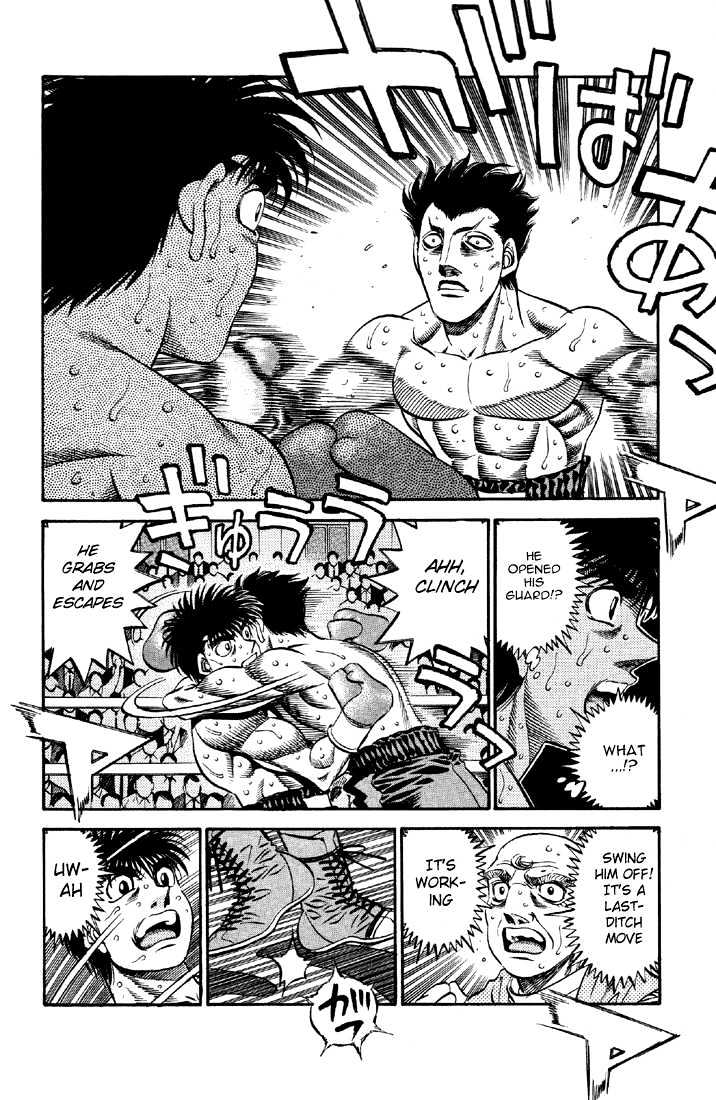 Hajime no Ippo Chapter 484 page 13 - Chapter 484 : The bold challenger