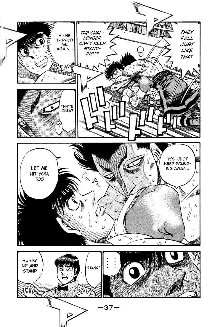 Hajime no Ippo Chapter 484 page 14 - Chapter 484 : The bold challenger