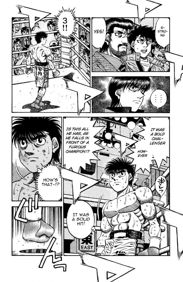 Hajime no Ippo Chapter 484 page 3 - Chapter 484 : The bold challenger