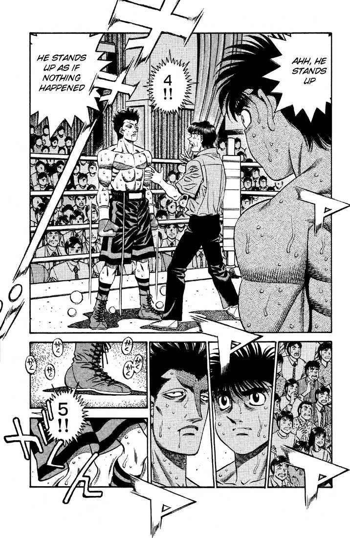 Hajime no Ippo Chapter 484 page 4 - Chapter 484 : The bold challenger