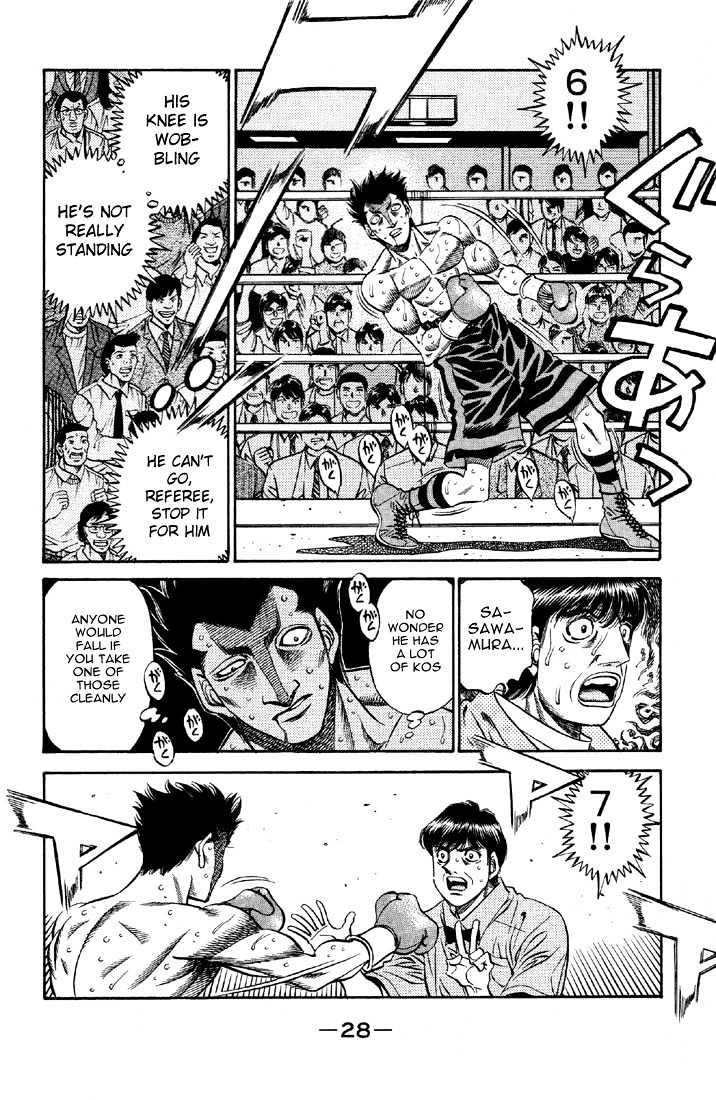 Hajime no Ippo Chapter 484 page 5 - Chapter 484 : The bold challenger