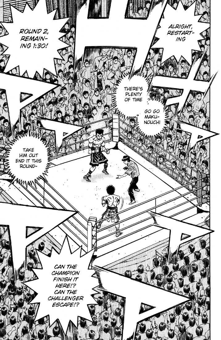 Hajime no Ippo Chapter 484 page 8 - Chapter 484 : The bold challenger