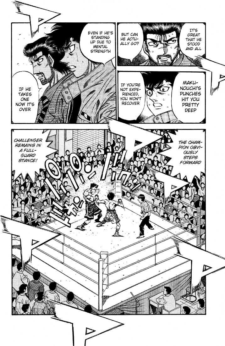 Hajime no Ippo Chapter 484 page 9 - Chapter 484 : The bold challenger