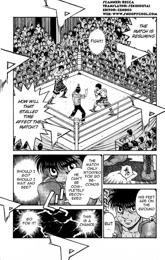 Hajime no Ippo Chapter 485 page 3 - Chapter 485 : True form