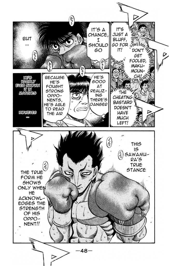 Hajime no Ippo Chapter 485 page 8 - Chapter 485 : True form