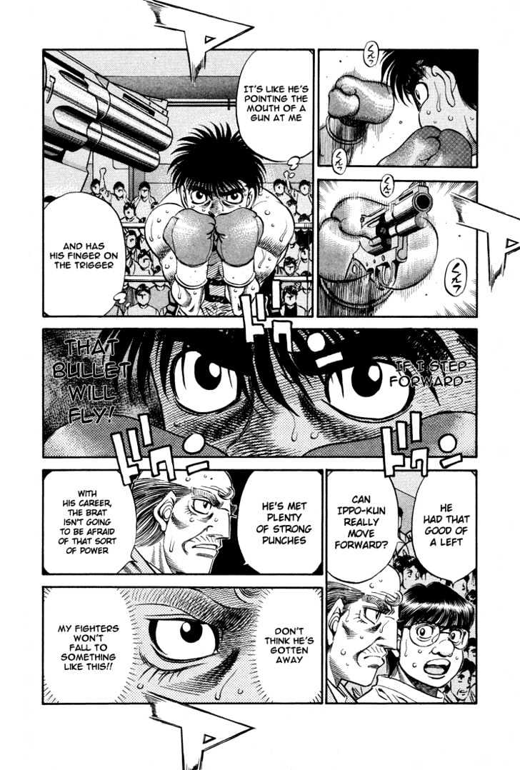 Hajime no Ippo Chapter 486 page 4 - Chapter 486 : Bullet