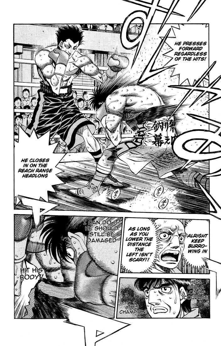 Hajime no Ippo Chapter 486 page 8 - Chapter 486 : Bullet