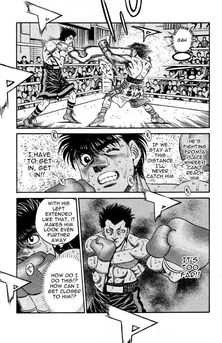 Hajime no Ippo Chapter 487 page 11 - Chapter 487 : Makunouchi-killer
