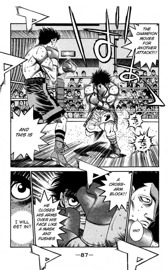 Hajime no Ippo Chapter 487 page 13 - Chapter 487 : Makunouchi-killer