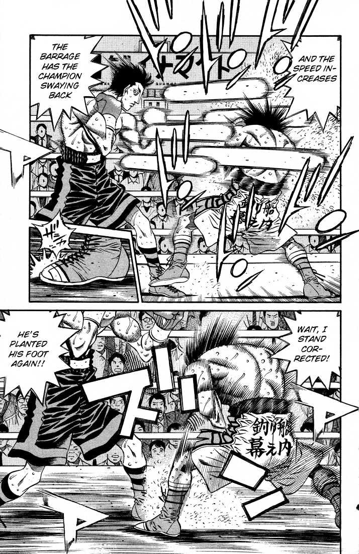 Hajime no Ippo Chapter 487 page 15 - Chapter 487 : Makunouchi-killer