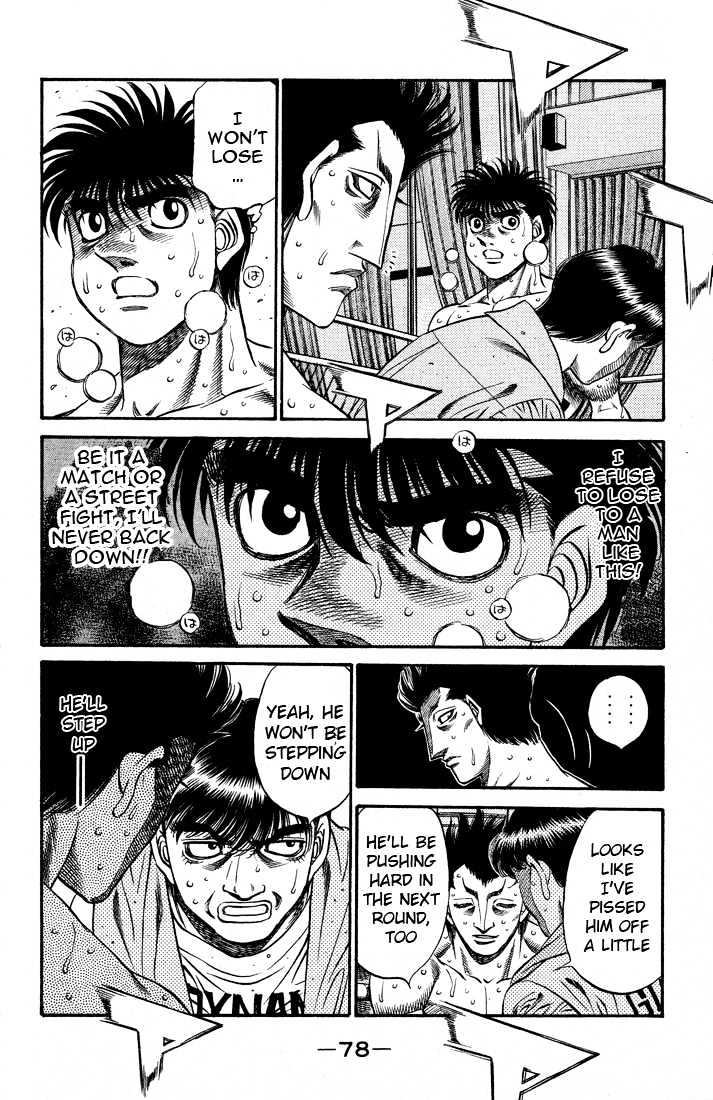 Hajime no Ippo Chapter 487 page 4 - Chapter 487 : Makunouchi-killer