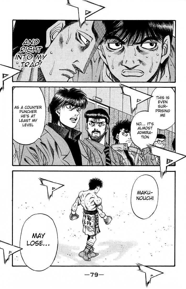 Hajime no Ippo Chapter 487 page 5 - Chapter 487 : Makunouchi-killer