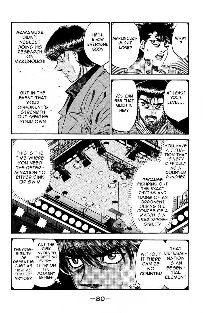 Hajime no Ippo Chapter 487 page 6 - Chapter 487 : Makunouchi-killer